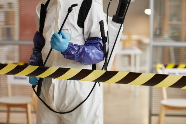 Professional Drug Lab Cleanup technician working in Middle Island, NY